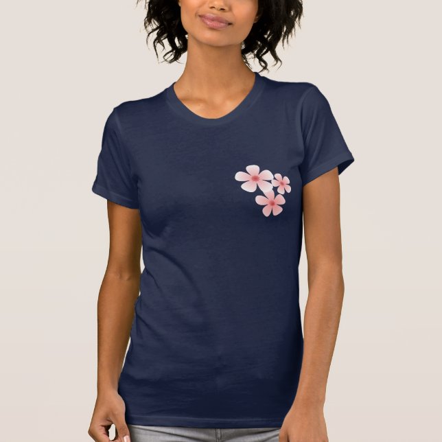 Raining Cherry Blossoms T-Shirt (Front)