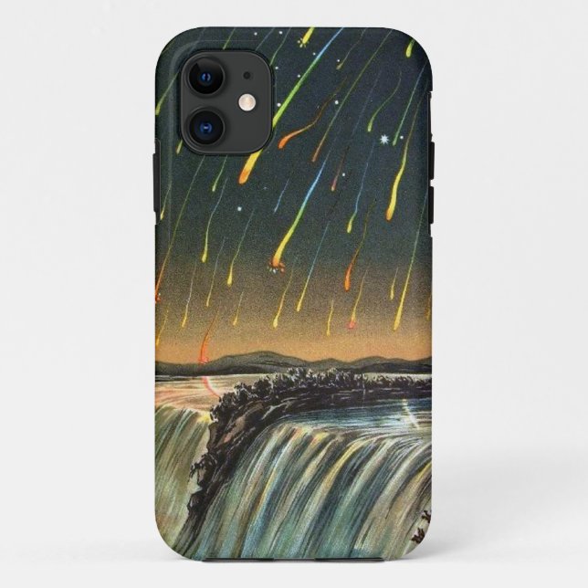 Raining Fire over Water Falls Case-Mate iPhone Case (Back)