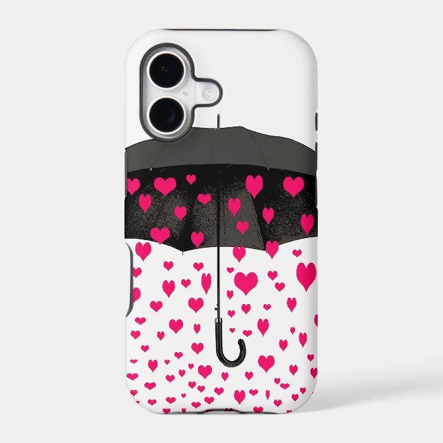 Raining hearts iphone 5 covers (Back)