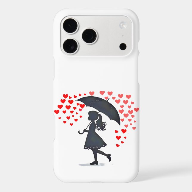 Raining love artsy Case-Mate iPhone case (Back)