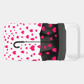 Raining love hearts iPod covers (Back (Horizontal))