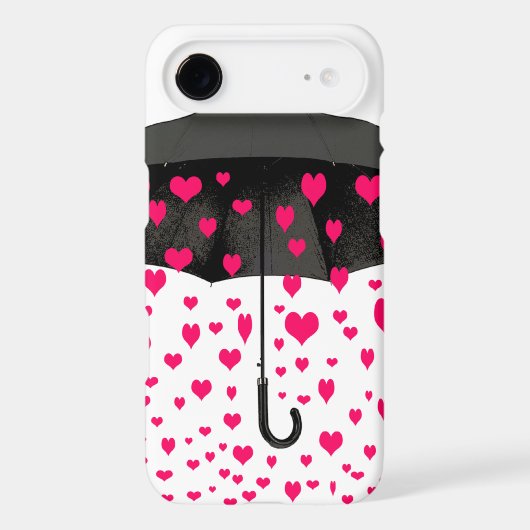 Raining love hearts iPod covers (Back)