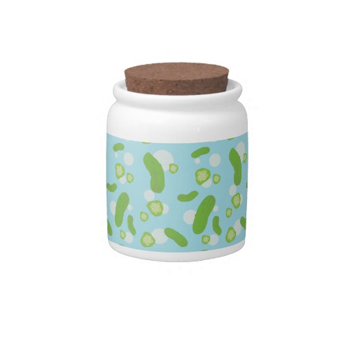 Raining Pickles Candy Jar