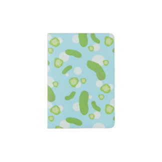 Raining Pickles Passport Holder