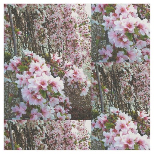 RAINING PINK PETALS FABRIC