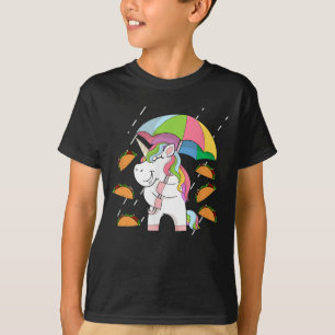 Raining Tacos Unicorn Mexican Cinco de Mayo T-Shirt