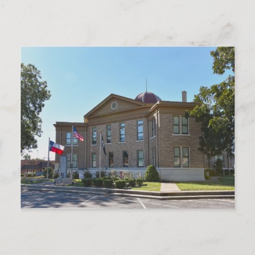 Rains County Courthouse Emory Texas Postcard