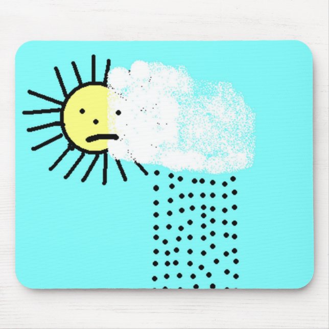 Rainstorm Mouse Pad (Front)