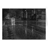 Rainwashed Reflection / noir, card (Front Horizontal)
