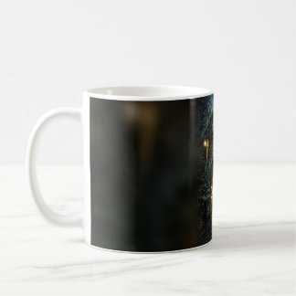 Rainy Art Nouveau Metro Garden Classic Mug