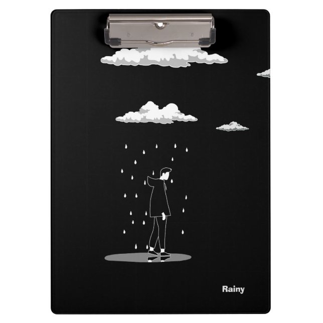 Rainy Clipboard (Front)