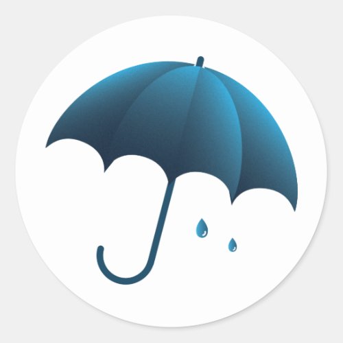 Rainy Day Adventure Umbrella  Stickers