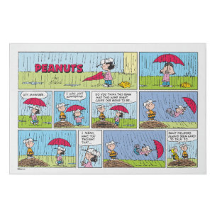 Rainy Day At The Baseball Game Faux Canvas Print