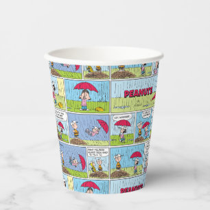 Rainy Day At The Baseball Game Paper Cups