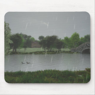 Rainy Day at the Lake Mousepad