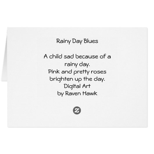 Rainy Day Blues (Back Horizontal)