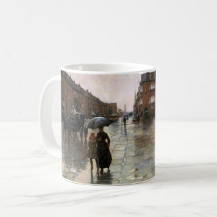 Rainy Day, Boston by Frederick Childe Hassam Coffee Mug