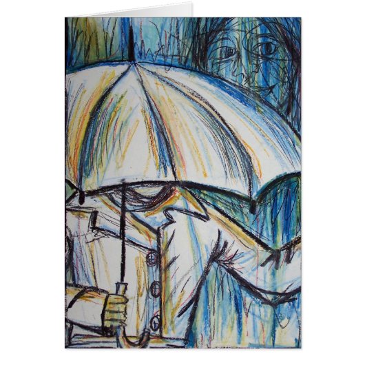 rainy day card (Front)