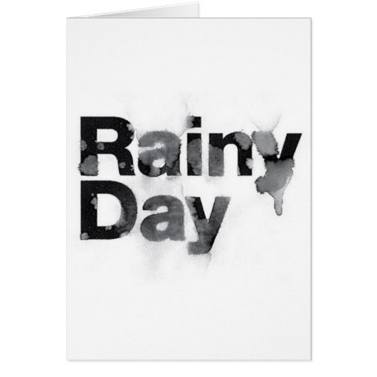 Rainy Day Cards (Front)