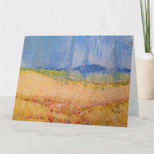 Rainy day cheer up encouragement quote card