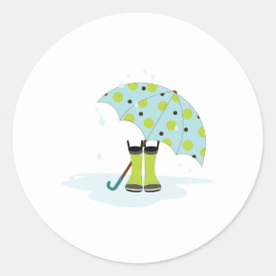 [Ddoja] Baby Chou Transparent Stickers - Rainy Day