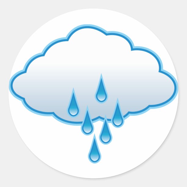 Rainy Stickers 100 Satisfaction Guaranteed Zazzle