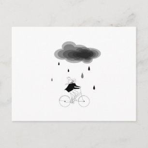 Rainy day - Copenhagen Postcard