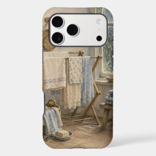 Rainy Day Cottage Laundry Room iPhone 17 Pro Max Case