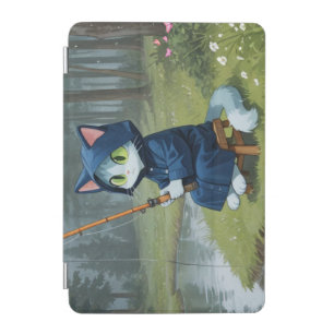 Rainy day fishing iPad mini cover