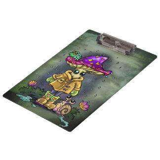Rainy Day Friends Clipboard