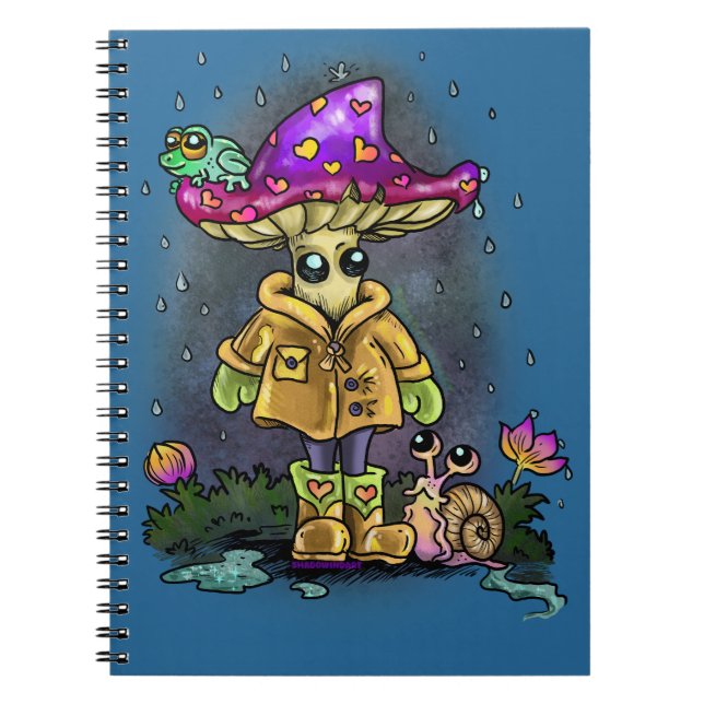 Rainy Day Friends Notebook (Front)