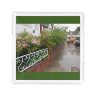 Rainy day in London picture tray keepsake