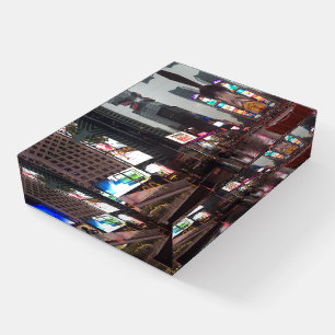 Rainy Day in Times Square New York City NYC Paperweight