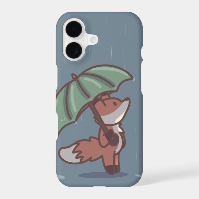 Rainy Day Iphone Case (Back)