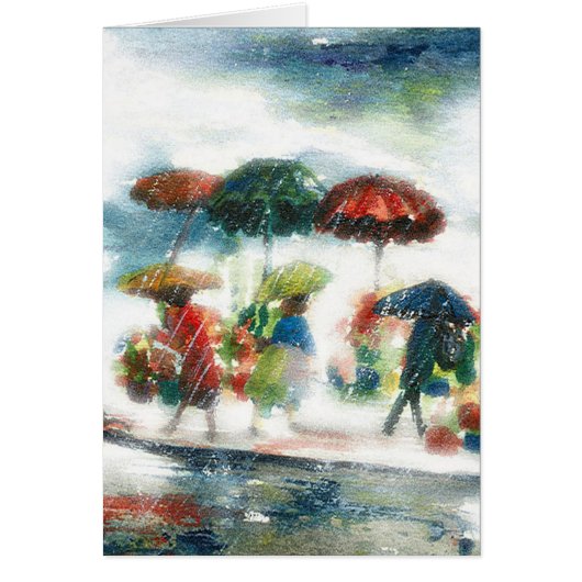 Rainy Day Market Art Cards (Front)