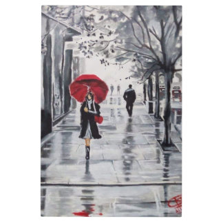  rainy day Metal Wall Art