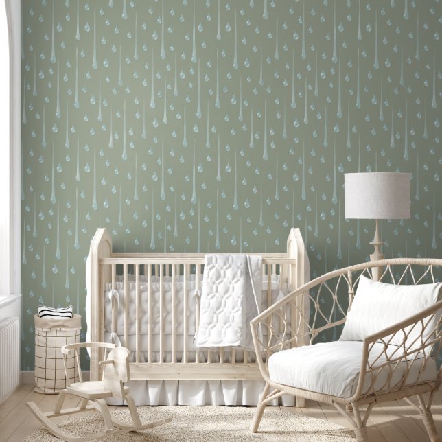 Rainy Day Olive Wallpaper (Kids)