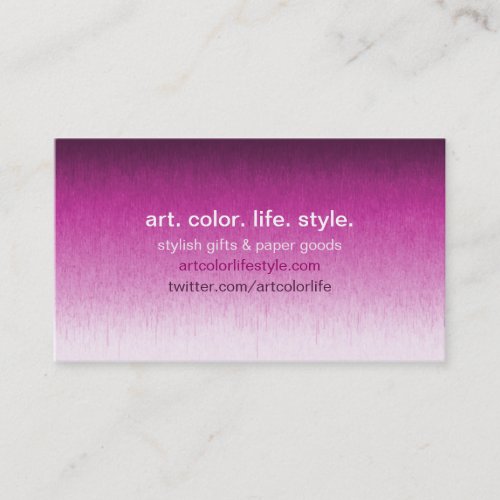 Rainy Day Ombre Custom Business Card Templates