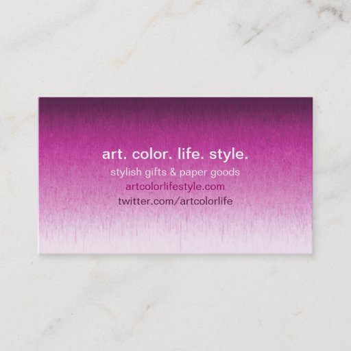 Customizable Rainy Day Ombre Custom Business Card Templates