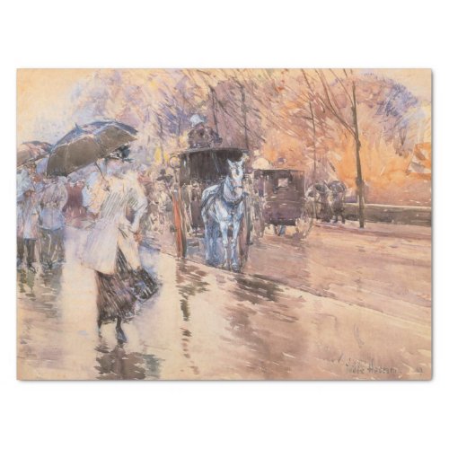Rainy Day on Fifth Avenue New York City Tissue Paper