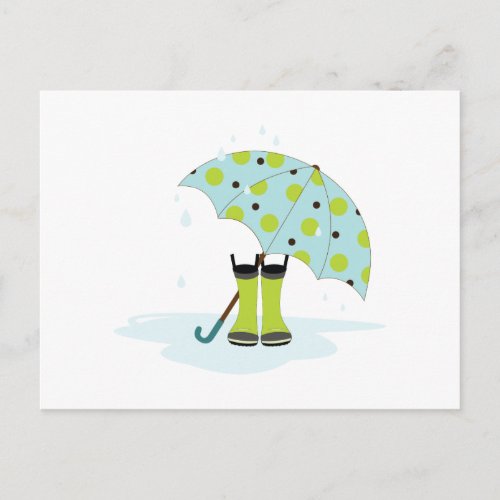 Rainy Day Postcard