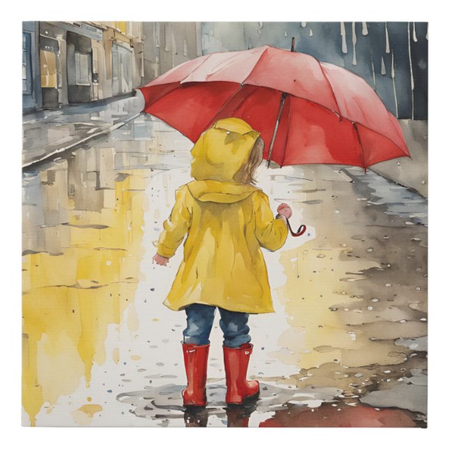 rainy day print (Front)