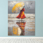 Rainy Day Radiance Canvas Print
