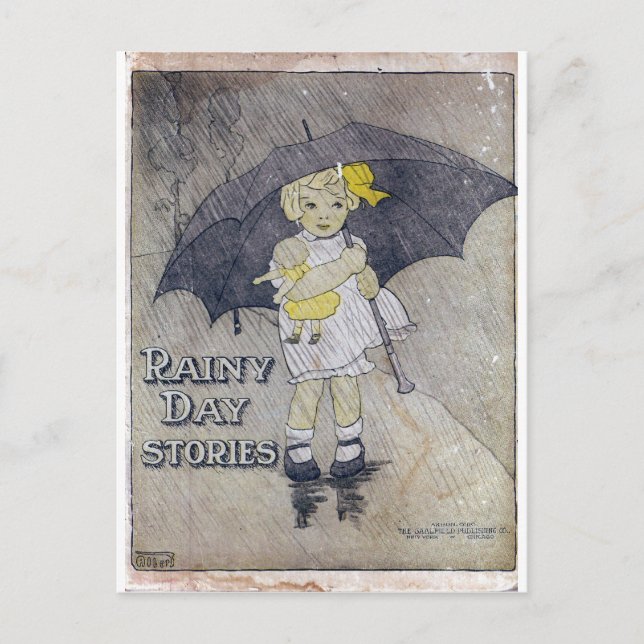 Rainy Day Stories Postcard (Front)