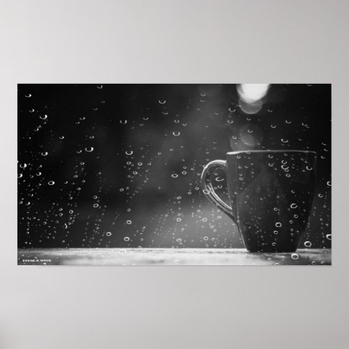 Rainy Days and Coffee Poster