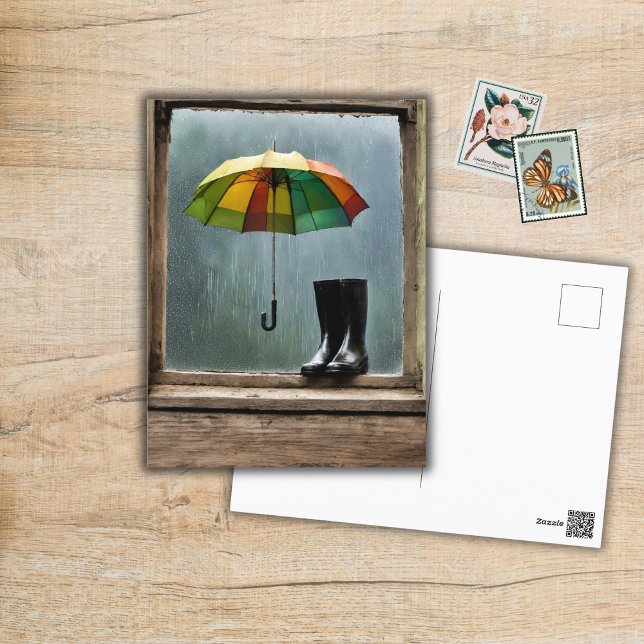 Rainy Days and Sundays Postcard (Creator Uploaded)