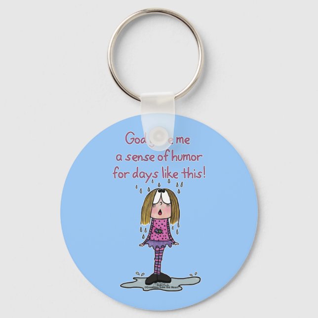 Rainy Days Keychain (Front)