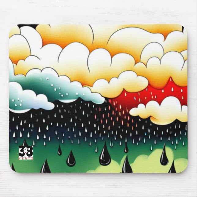 Rainy Days Mouse Pad (Front)