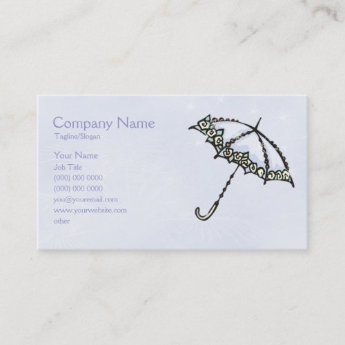 Rainy Dayz Business Card Templates