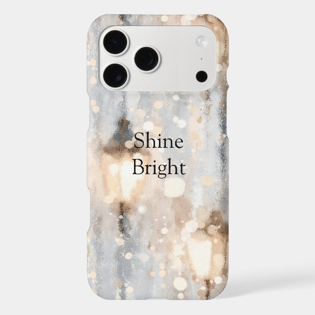 Rainy Lantern Lights iPhone Case (Back)